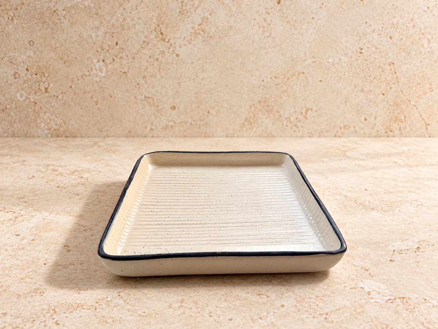 Square Snack Plates